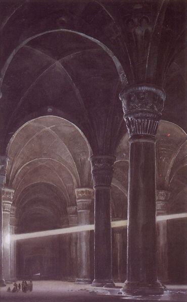 Archives of Khazad-Dum | Alan Lee - The Eastern Arches