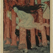 Archives of Khazad-Dum | Eugène Grasset - Drei Frauen und drei Wölfe